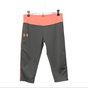 Under Armour Heat Gear Fitted Capri Youth Large